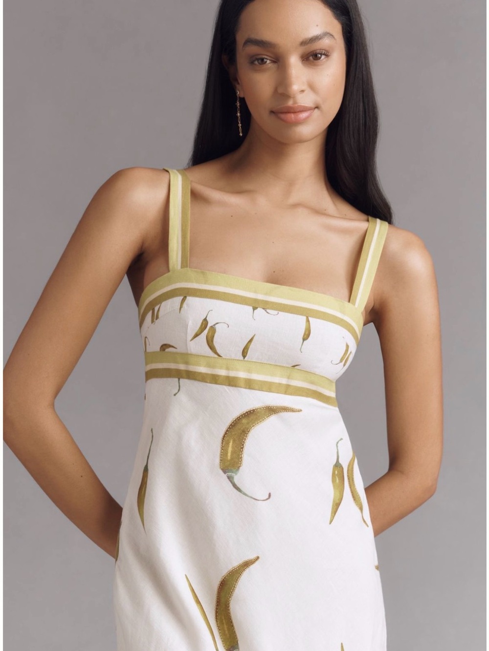 New with tags KIVARI Margherita Linen Cotton Dress Size XS - Picture 2 of 7